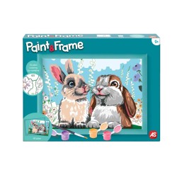 As company Paint and Frame Ζωγραφίζω Με Αριθμούς Cute Bunnies Για Ηλικίες 9+ Χρονών 1038-41011 5203068410117