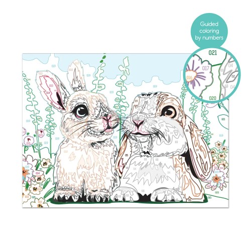 As company Paint and Frame Cute Bunnies 1038-41011 5203068410117