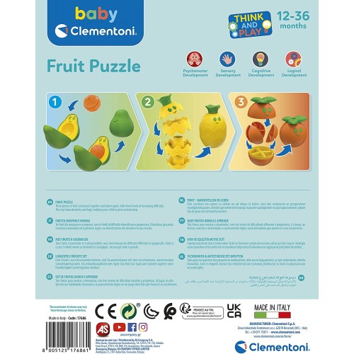 Clementoni Fruit Puzzle 1000-17686 8005125176861