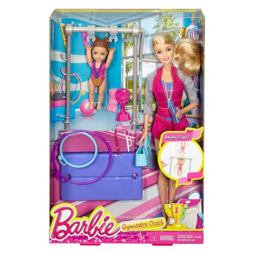 Mattel Barbie Προπονήτρια Γυμναστικής Σετ Παιχνιδιού DKJ21 887961240580