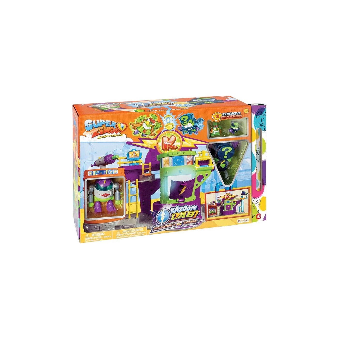 As company Candle Superzings Kazoom Lab Battle For 3+ Years 1013-61113 ...