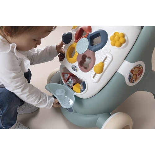 Smoby Little  Baby Walker By  – Detachable Activity Play Board – Babys First Doll 7600140304 3032161403045