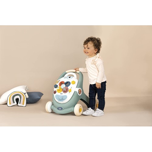 Smoby Little  Baby Walker By  – Detachable Activity Play Board – Babys First Doll 7600140304 3032161403045
