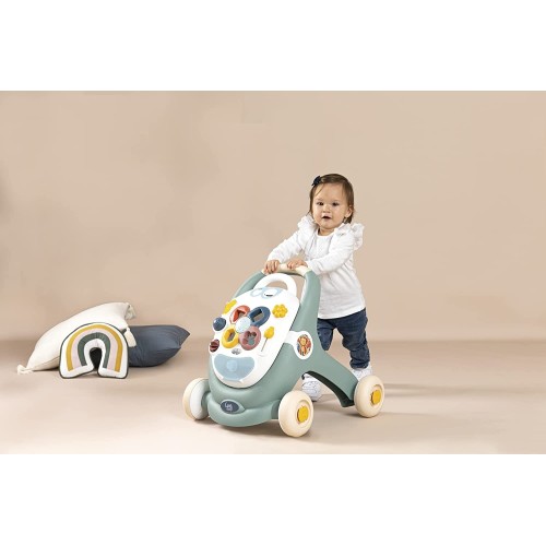 Smoby Little  Baby Walker By  – Detachable Activity Play Board – Babys First Doll 7600140304 3032161403045