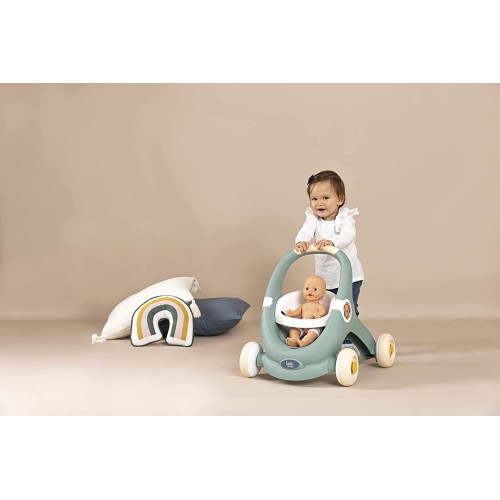 Smoby Little  Baby Walker By  – Detachable Activity Play Board – Babys First Doll 7600140304 3032161403045