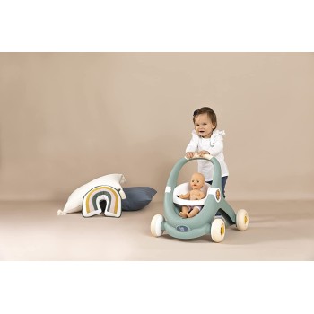Smoby Little  Baby Walker By  – Detachable Activity Play Board – Babys First Doll 7600140304 3032161403045