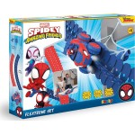 Smoby Toys - Spidey Flextreme Racing Track Set Blue Red - Flexible Childrens Race 180918 3032161809182
