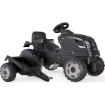Smoby Farmer Xl Tractor Μαύρο Τρακτέρ με Τρέιλερ 7/710131 3032167101310