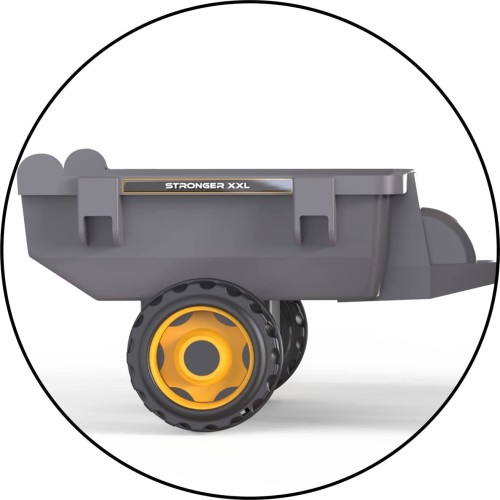 Smoby Stronger Xxl Tractor + Trailer - Large Childrens Pedal Tractor  7600710202 3032167102027