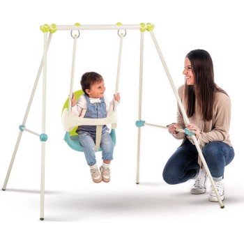 Smoby Metal Baby Swing H120 Μεταλλική Κούνια 7/830304 3032168303041