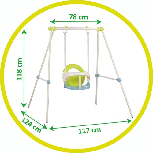 Smoby Metal Baby Swing H120 7/830304 3032168303041