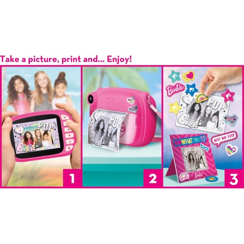 Lisciani Barbie φωτογραφική Print κάμερα Hi-Tech 25.97050 8008324097050