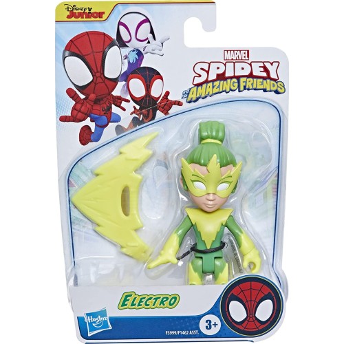 Hasbro Spidey And His Amazing Friends Spinn Figure Electro F1462 / F3999 5010993933464