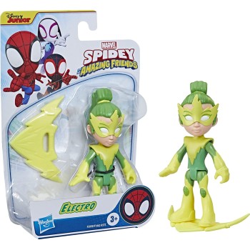 Hasbro Spidey And His Amazing Friends Spinn Figure Electro F1462 / F3999 5010993933464