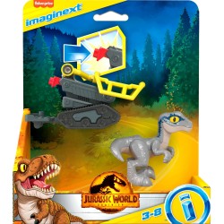 Mattel Imaginext - Jurassic World 3 Δεινόσαυρος Με Φίμωτρο GVV67 / HKG16 194735102945