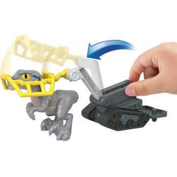 Mattel Imaginext - Jurassic World 3 Dinosaur With Timotrus GVV67 / HKG16 194735102945