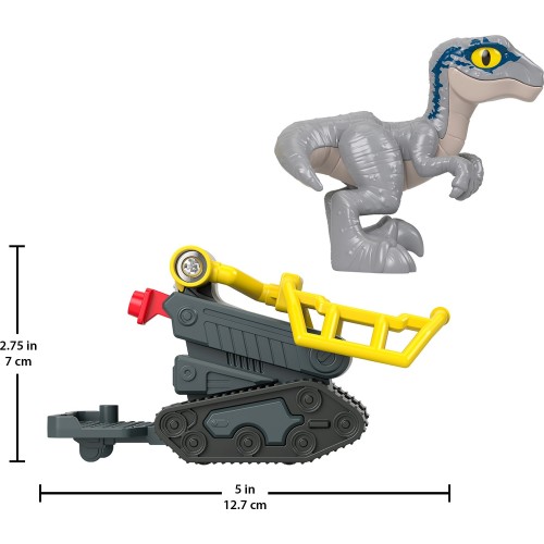 Mattel Imaginext - Jurassic World 3 Dinosaur With Timotrus GVV67 / HKG16 194735102945
