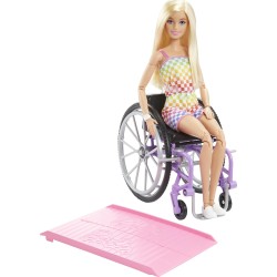 Mattel Barbie Fashionistas Me Αναπηρικό Αμαξίδιο HJT13 194735094127