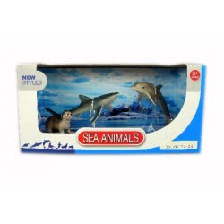 Toys-shop Choice Benteng Sea Animals 2 Δελφίνια Και Φώκια Μωρό Σε Σετ JZ042398 5202015423989