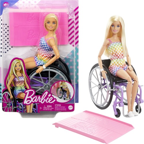 Mattel Barbie Fashionistas Me Αναπηρικό Αμαξίδιο HJT13 194735094127