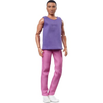 Mattel Ken Looks- Pink Shirt HJW84 194735097081