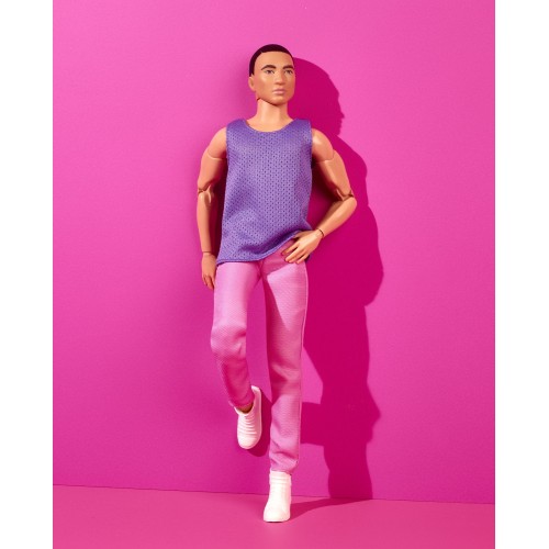 Mattel Ken Looks- Pink Shirt HJW84 194735097081