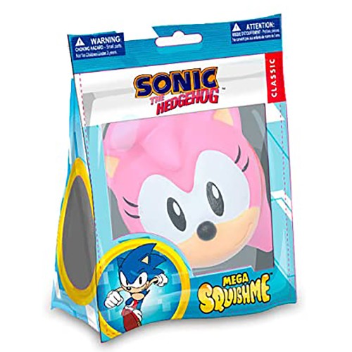 Gama Brands Sonic Mega Squishy 16εκ - Amy Rose JTSC-4152 754590834766