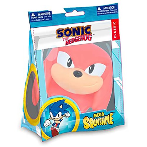 Gama Brands Σακουλάκι Sonic Mega Squishy 16εκ - Knuckles JTSC-4150 793591249582