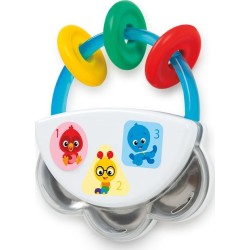 kids2 Baby Einstein Game-koudunistos Tiny Tambourine Musical Toy and Rattle 12925 074451129252
