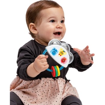 kids2 Baby Einstein Παιχνίδι-κουδουνίστρα Tiny Tambourine Musical Toy and Rattle 12925 074451129252