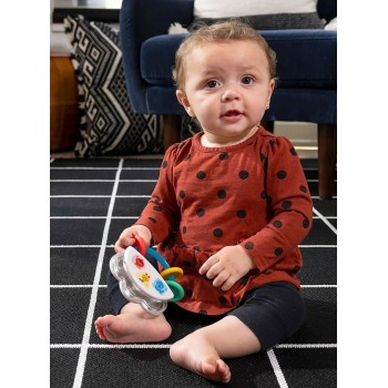 kids2 Baby Einstein Παιχνίδι-κουδουνίστρα Tiny Tambourine Musical Toy and Rattle 12925 074451129252