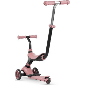 QPlay Sema 3in1 Scooter Skateboarding Pink 01-1212066-03 5061047481202