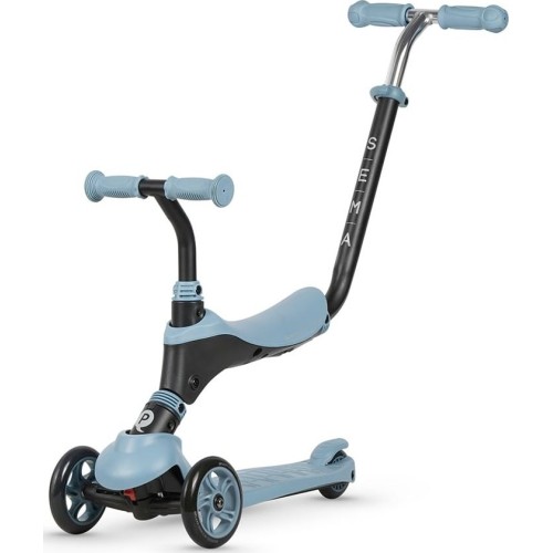 QPlay Sema 3in1 Scooter Skateboard Blue 01-1212066-02 5061047481226