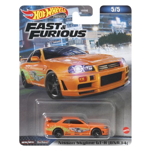 Mattel Hot Wheels Nissan Skyline gtr (bnr34) HNW46 / HKD21 194735101092