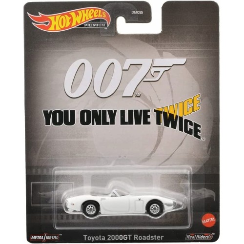 Mattel Hot Wheels Συλλεκτικά Αυτοκινητάκια Entertainment 007 Toyota 2000GT Roadster DMC55 / HKC27 194735099993