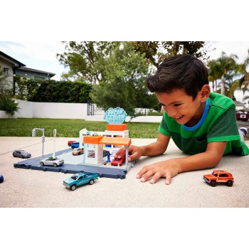 Mattel Action Drivers Μεγάλα Σετ Δράσης Super Clean Car Wash HBD74 / HNJ54 194735142033