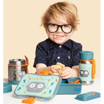 Skip Hop Zoo Spark Food Container Robot 9N779310 195861224150