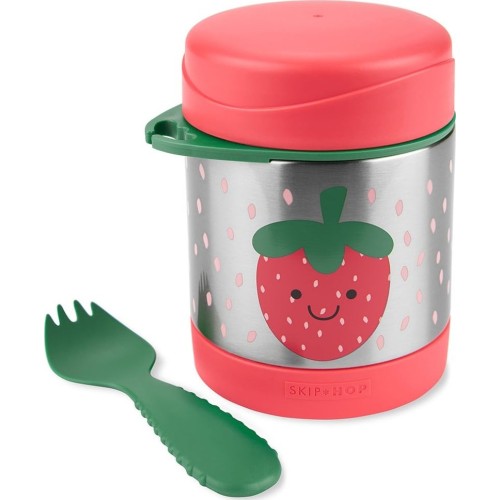 Skip Hop Spark Style Food Jar- Strawberry 9N780410 195861224037