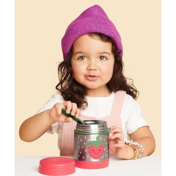 Skip Hop Spark Style Food Jar- Strawberry 9N780410 195861224037