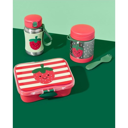 Skip Hop Spark Style Food Jar- Strawberry 9N780410 195861224037