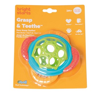 kids2 Oball Grasp και Teethe Easy-Grasp Teether, ηλικίας 3 μηνών + 10807 074451108073