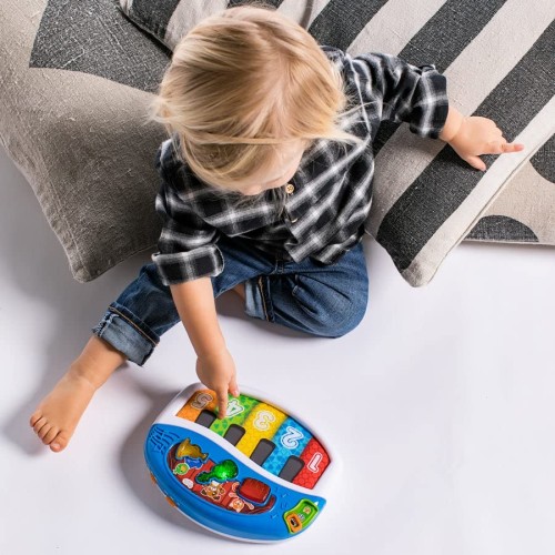 kids2 Baby Einstein Discover and Play Piano Musical Baby Toy, Learn About Instruments, Numbers and Animals 90606 074451906068