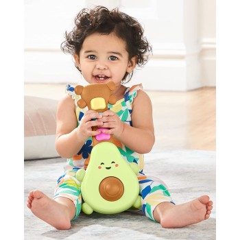 kids2 Baby Toy Guitar, Farmstand Grow and Play, Rock-a-mole Guitar 305409 816523027963