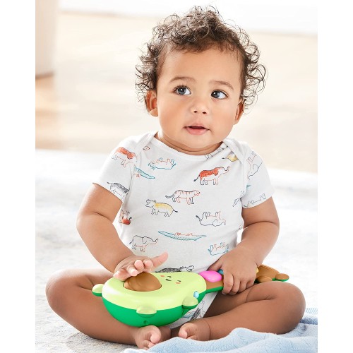 kids2 Baby Toy Guitar, Farmstand Grow and Play, Rock-a-mole Guitar 305409 816523027963