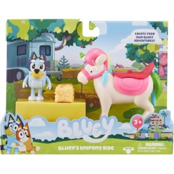 Moose Toys Bluey Φιγούρα 6Εκ ΜΕ όχημα - 1 τμχ BLY12000 8056379137887