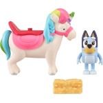 Moose Toys Bluey Φιγούρα 6Εκ ΜΕ όχημα - 1 τμχ BLY12000 8056379137887