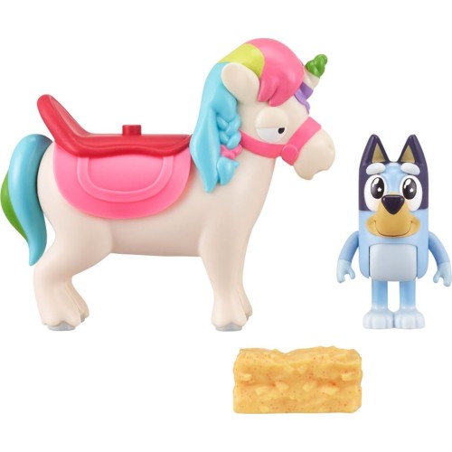 Moose Toys Bluey Φιγούρα 6Εκ ΜΕ όχημα - 1 τμχ BLY12000 8056379137887