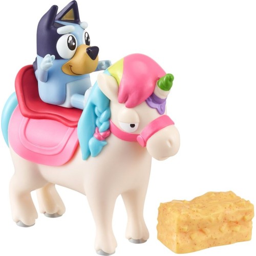 Moose Toys Bluey Φιγούρα 6Εκ ΜΕ όχημα - 1 τμχ BLY12000 8056379137887