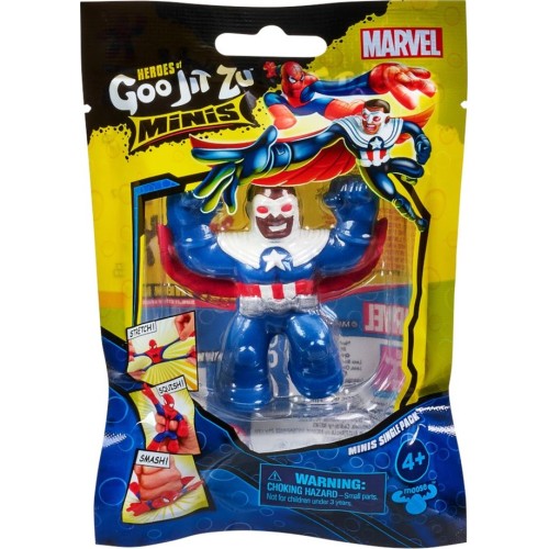 Giochi Preziosi Goo Jit Zu 1 Mini Figure Marvel Asst 3 GJM00100 8056379132127