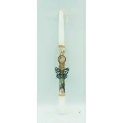Λαμπάδες Decor Berlock Candle Butterfly Wooden 23-853 5202200005204